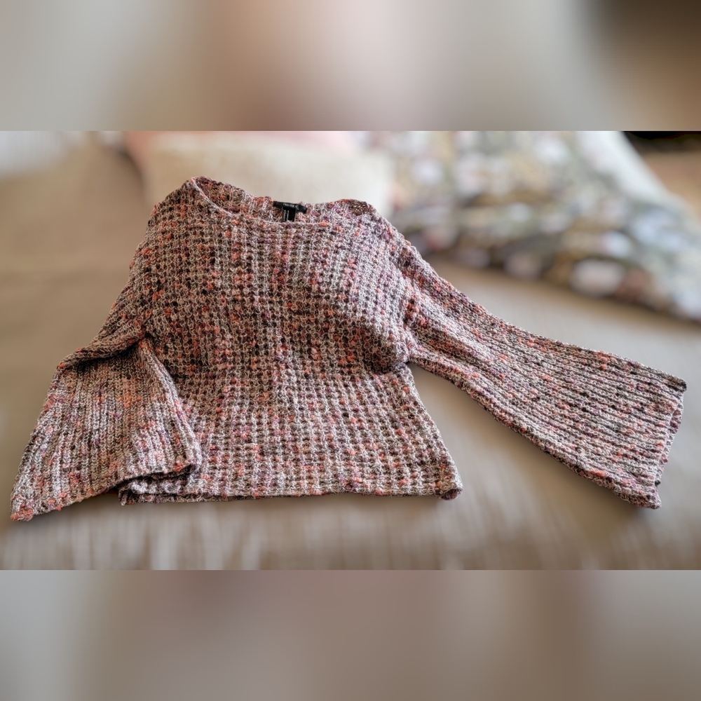 Forever 21 Multicolor Textured Sweater